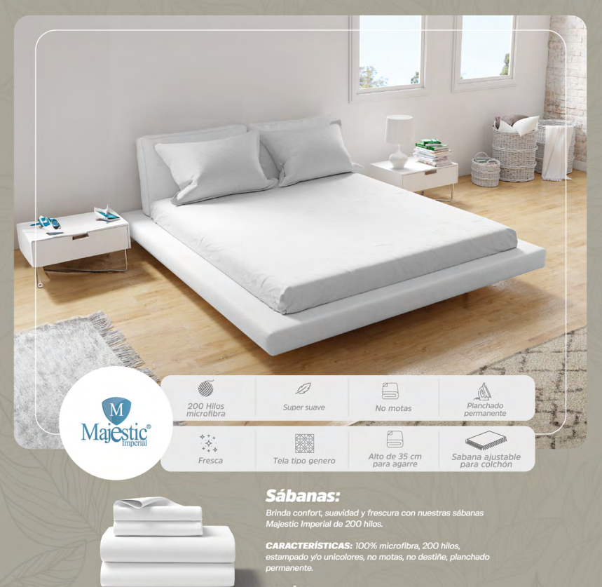 Set sábana 4 piezas
