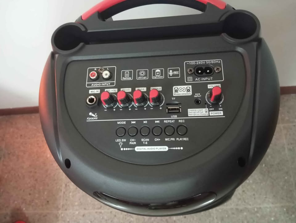 Bocina Karaoke Bluetooth