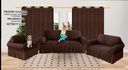 Juego de cortinas con forro liso para sillón Nicaragua