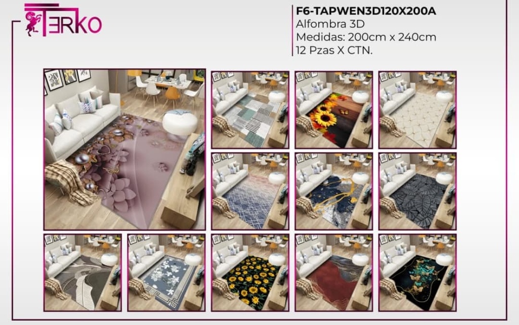 Alfombra 3D F6