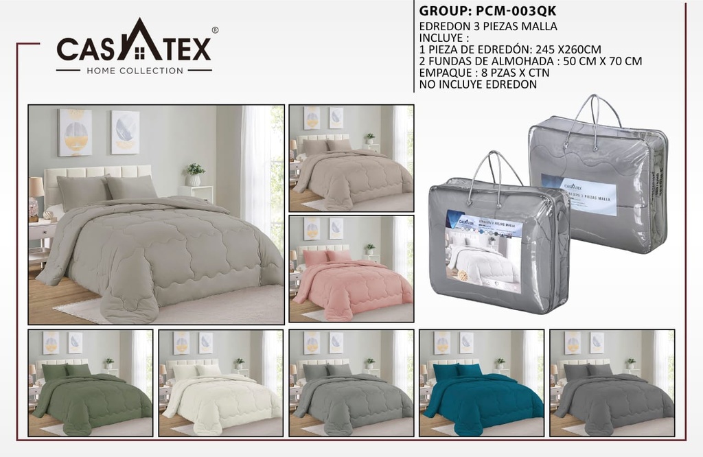 Juego de edredón Malla