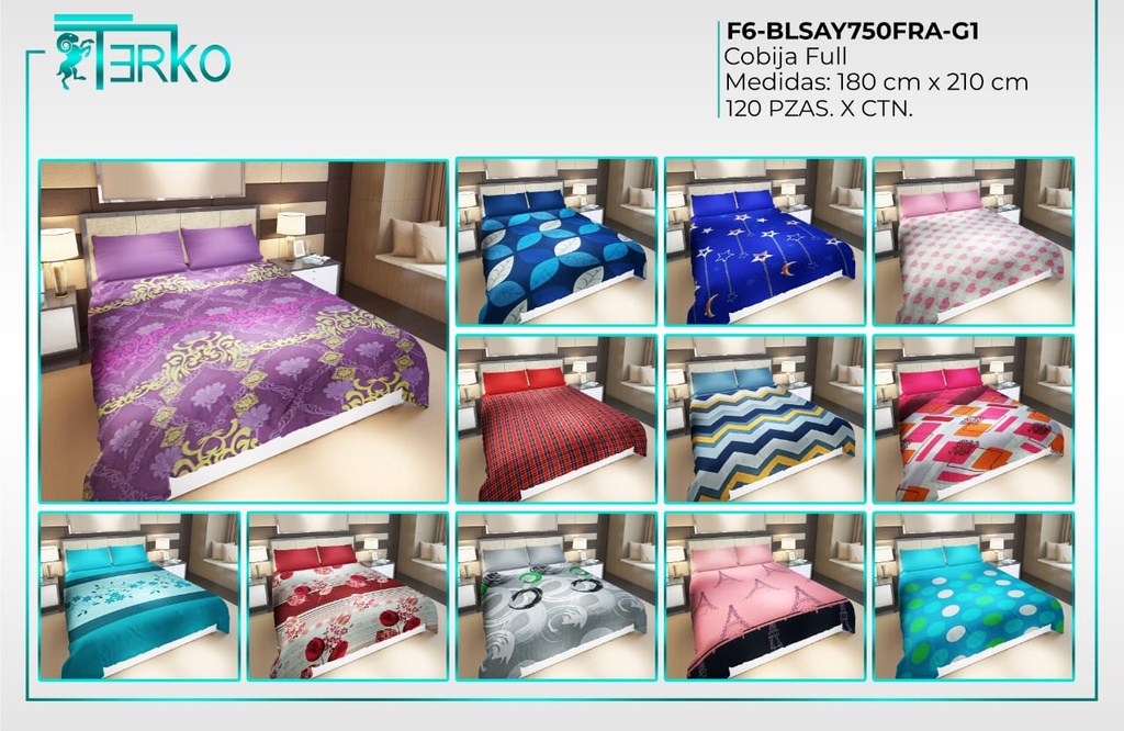 Frazada para cama 750