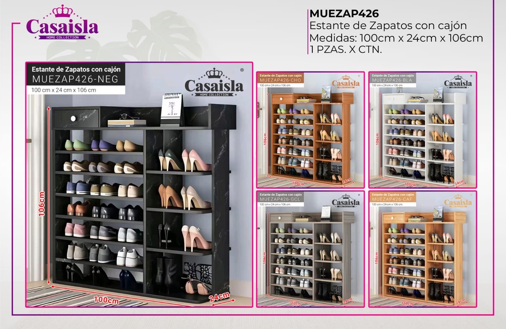 Estante de zapatos 426