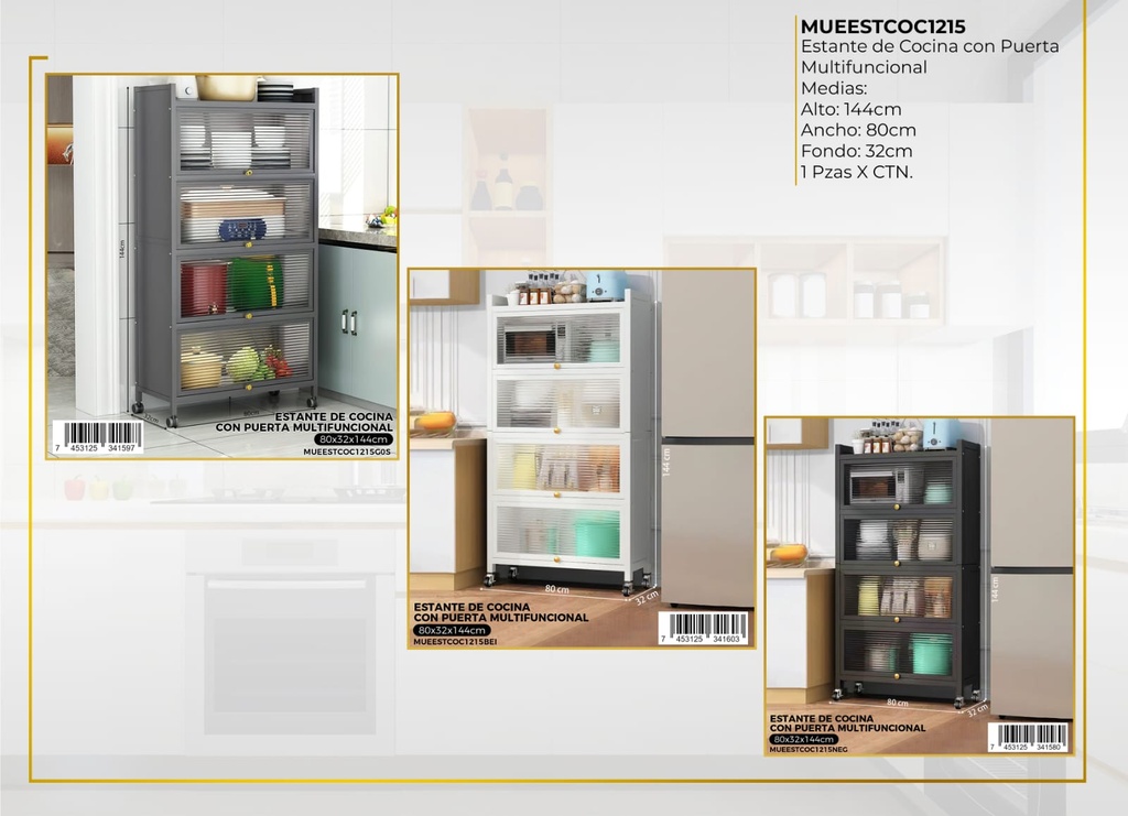 Estante de cocina 1215