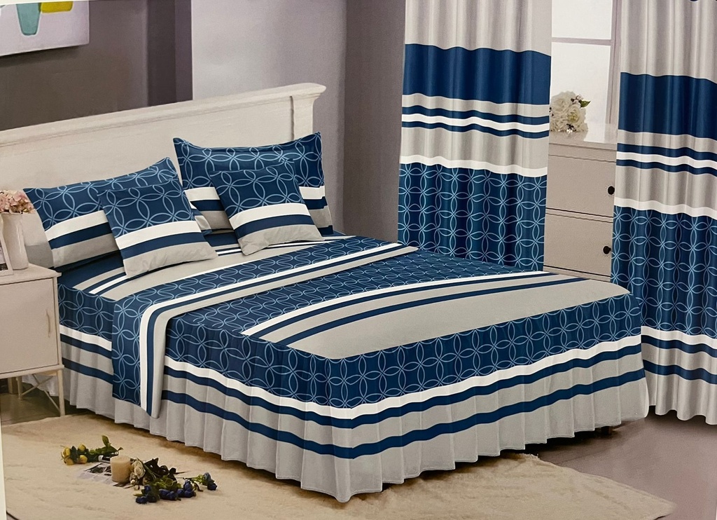 Juego de sábana con cortina FZ-B