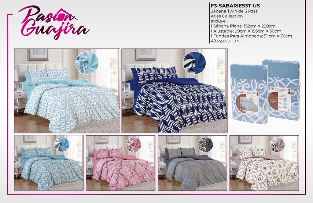 Sábana Aries US