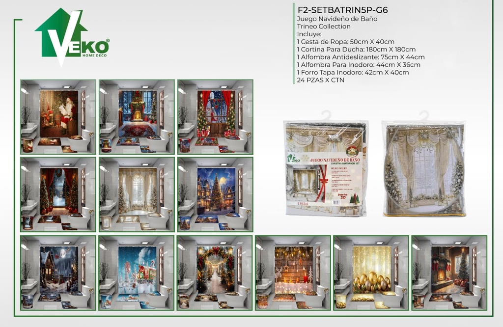 Juego de baño Trineo