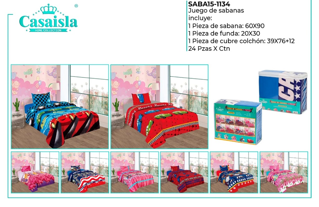 Sábana infantil 1134