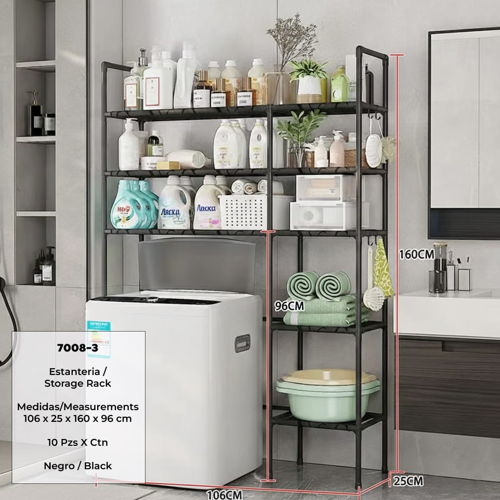 Estante de lavandería 7008