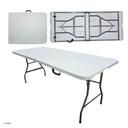 Mesa plegable de plástico