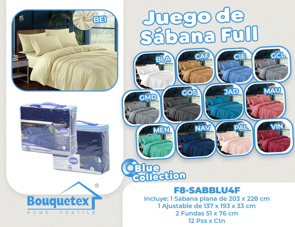 Sábana Blue