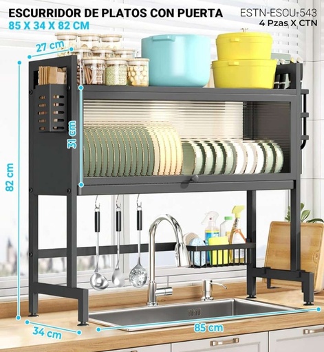 [ESTN-ESCU-543] Escurridor de platos 543