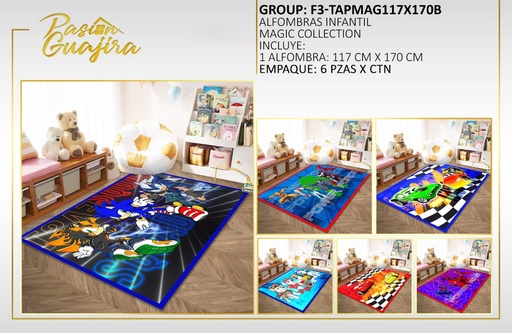 Alfombra 3D Magia
