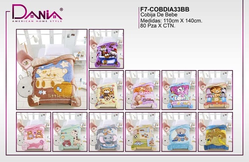 Frazada para bebé Diamante