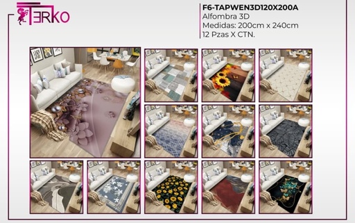 Alfombra 3D F6