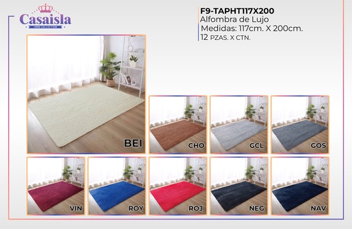 Alfombra de pelo largo E9