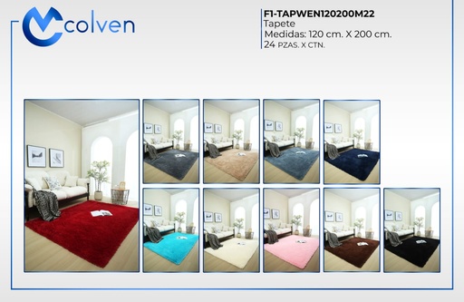 Alfombra de pelo largo M22