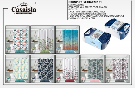 Juego de baño Pacific