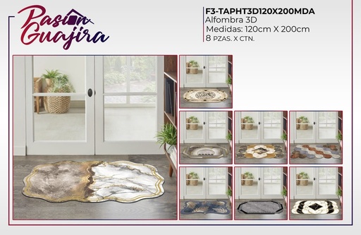 Alfombra 3D F3 MD