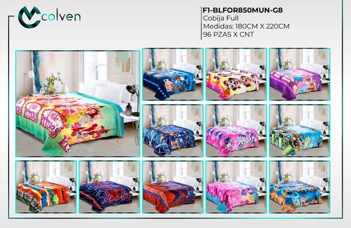 Frazada infantil para cama 850