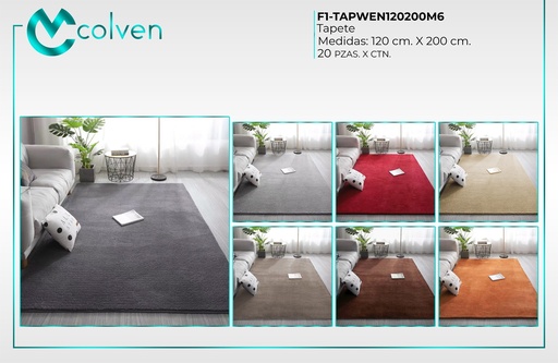 Alfombra de pelo corto M6