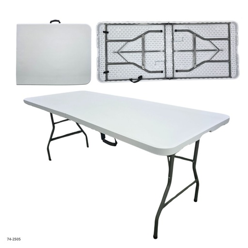 Mesa plegable de plástico