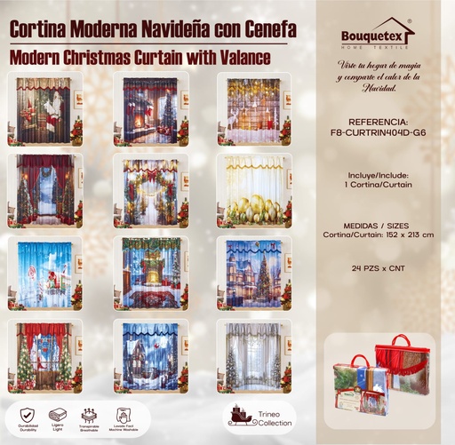 Cortinas Trineo 404
