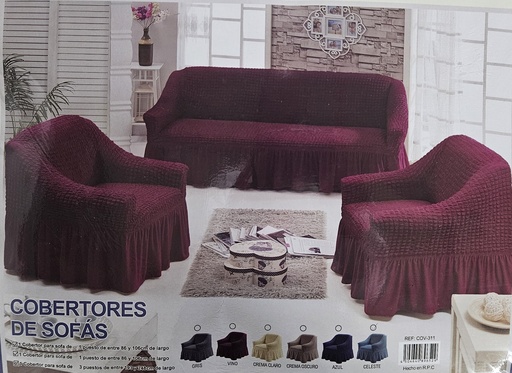 Juego de forro liso para sillón RSM