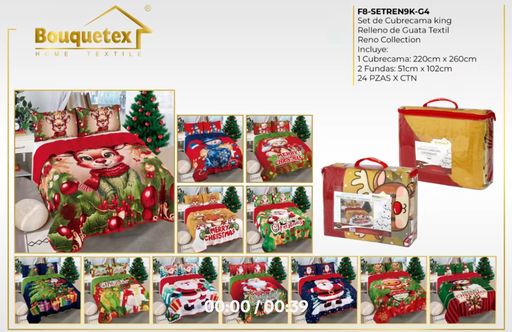 [F8-SETREN9FQ-D3-141] Cubrecama Reno