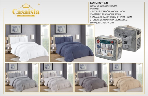 Juego de sábana con edredón 132