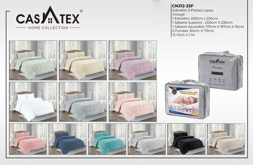 Juego de sábana con edredón 312