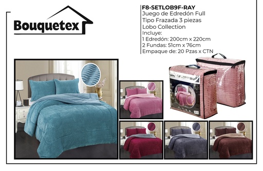 Juego de edredón Lobo